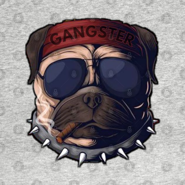 Gangster Dog by Dsense Ilustrator